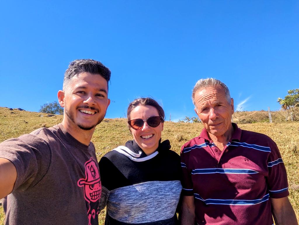 Happy people in rural La Unión