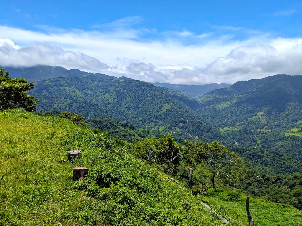 Mountains of Arancibia and La Unión districs in Puntarenas, Costa Rica