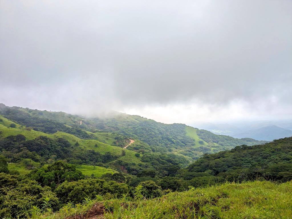 Scenic landscapes of La Unión district en route to the El Encanto Hike entrance.