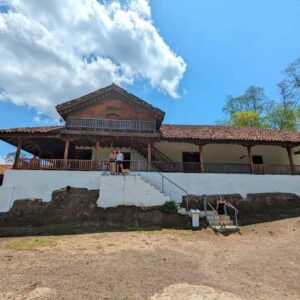 La Casona de Santa Rosa, a historic landmark in Santa Rosa National Park, significant to Costa Rican history and tropical dry forest conservation.