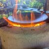Traditional Comal on Fogón de Leña for Corn Tortillas